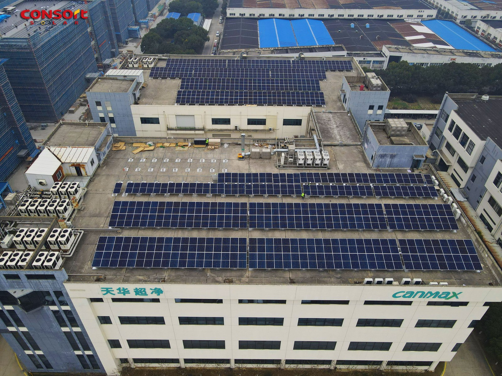 Canmax Industrial and Commercial Roof Distributed PV Project