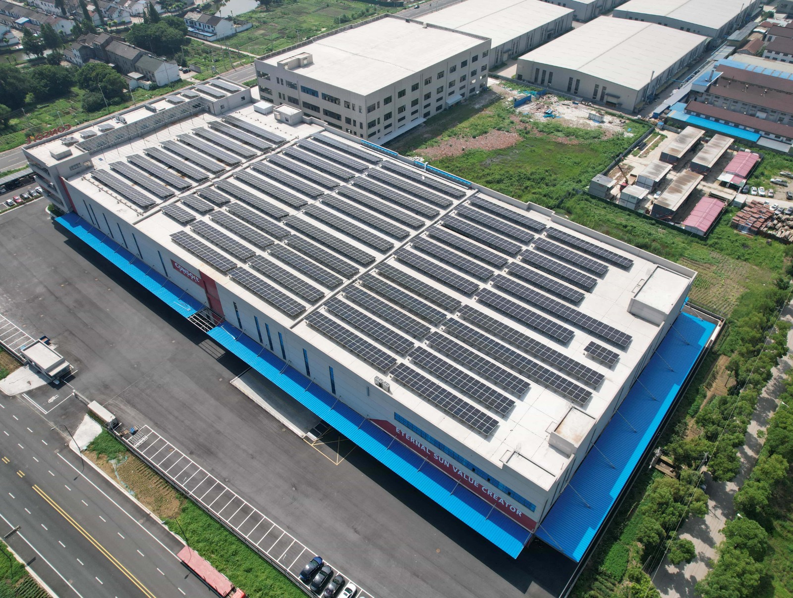 Exciting news! CONSORT SOLAR CO.,LTD's new 1.6MWphotovoltaic project has been successfully completed.